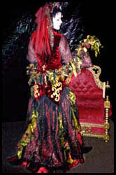 © Kambriel - All Rights Reserved. width=166 height=250><br><font size=-1>Monica in Volcanic Gown worn for the 